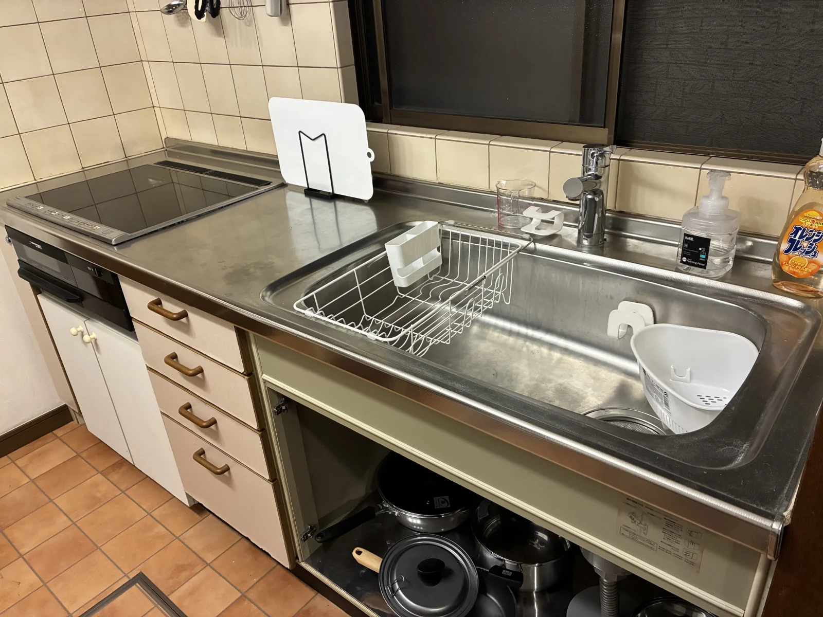 調理器具は全て揃っているので、わざわざ購入する必要なし！