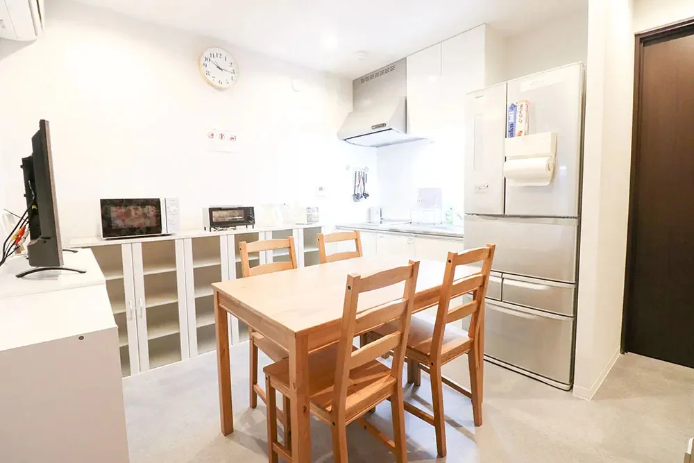 Kitchen and dining area