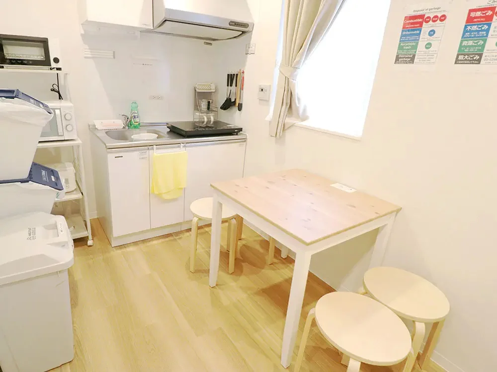 Kitchen and dining space