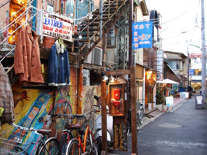 Shimokitazawa: A youth-oriented neighborhood rapidly evolving through ongoing redevelopment.