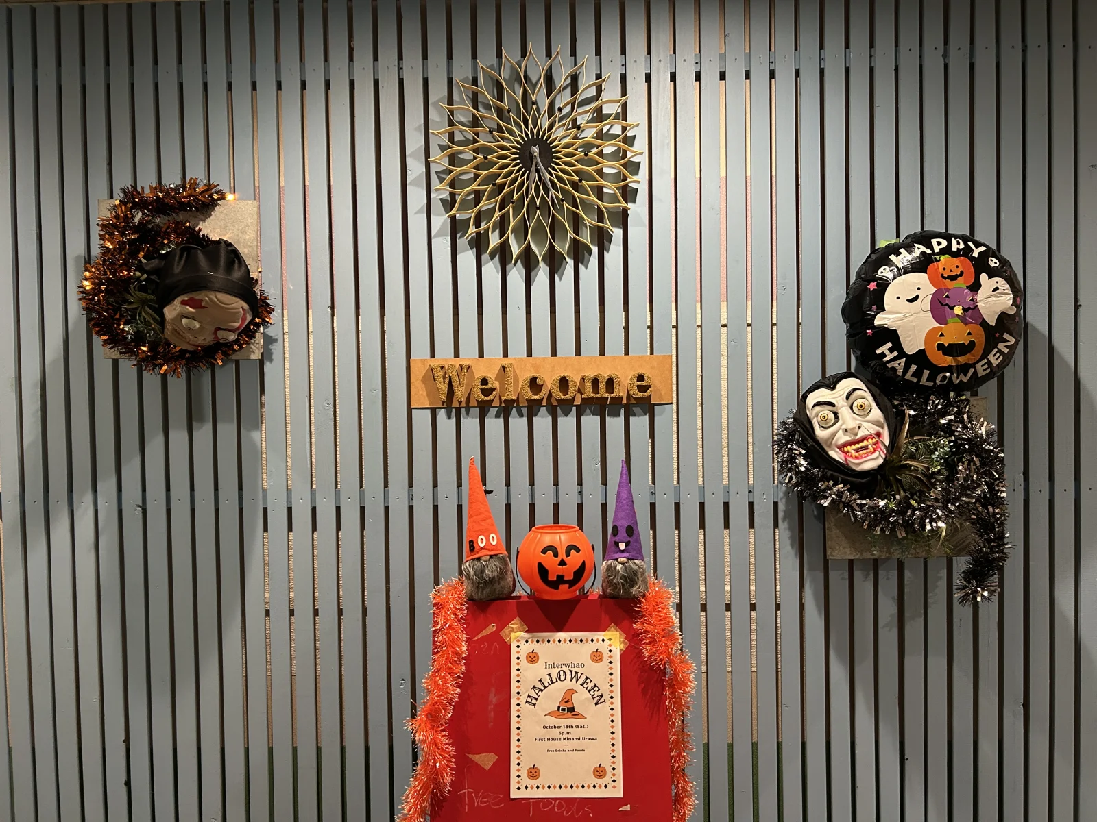 Snap photo of First House Minami-Urawa — A look back at last year's Halloween party at First House Mi