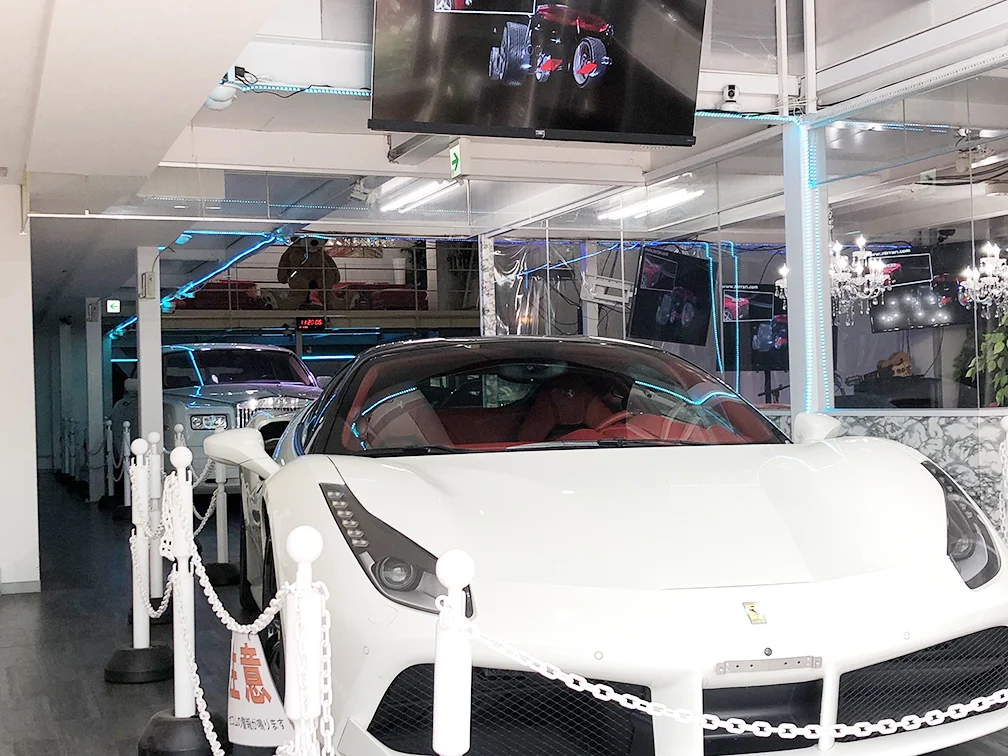 重量鉄骨で耐震性抜群・ジム付きペット可のシェアハウス のスナップ写真 — スーパーカーのあるシェアハウスです！