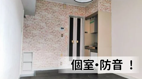 ペアパレス藤A のスナップ写真 — 個室防音のお部屋です！