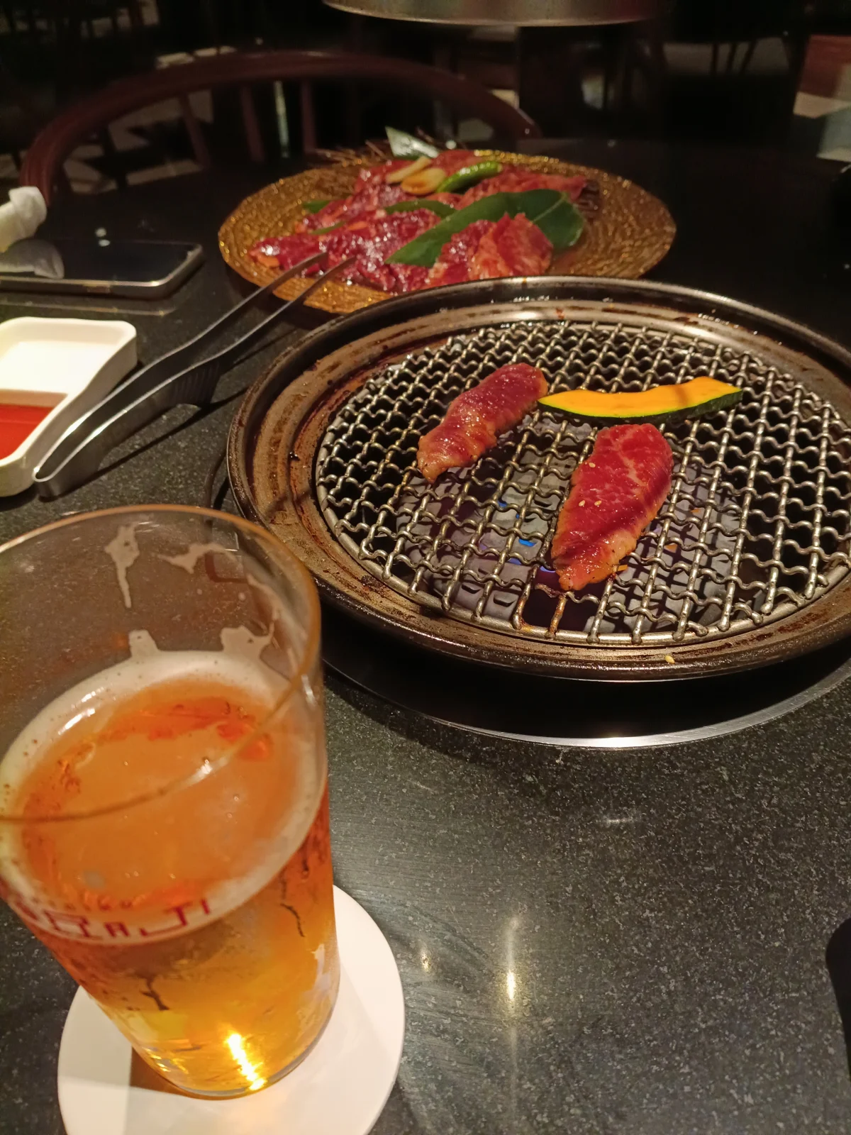横浜駅北口NT青木橋 のスナップ写真 — ハウスから近い横浜モアーズで焼肉食べてます♪👉おすすめ横浜！都内にも十数分☺️利便性抜群！大人気の横浜駅🚢徒歩8分✨京急