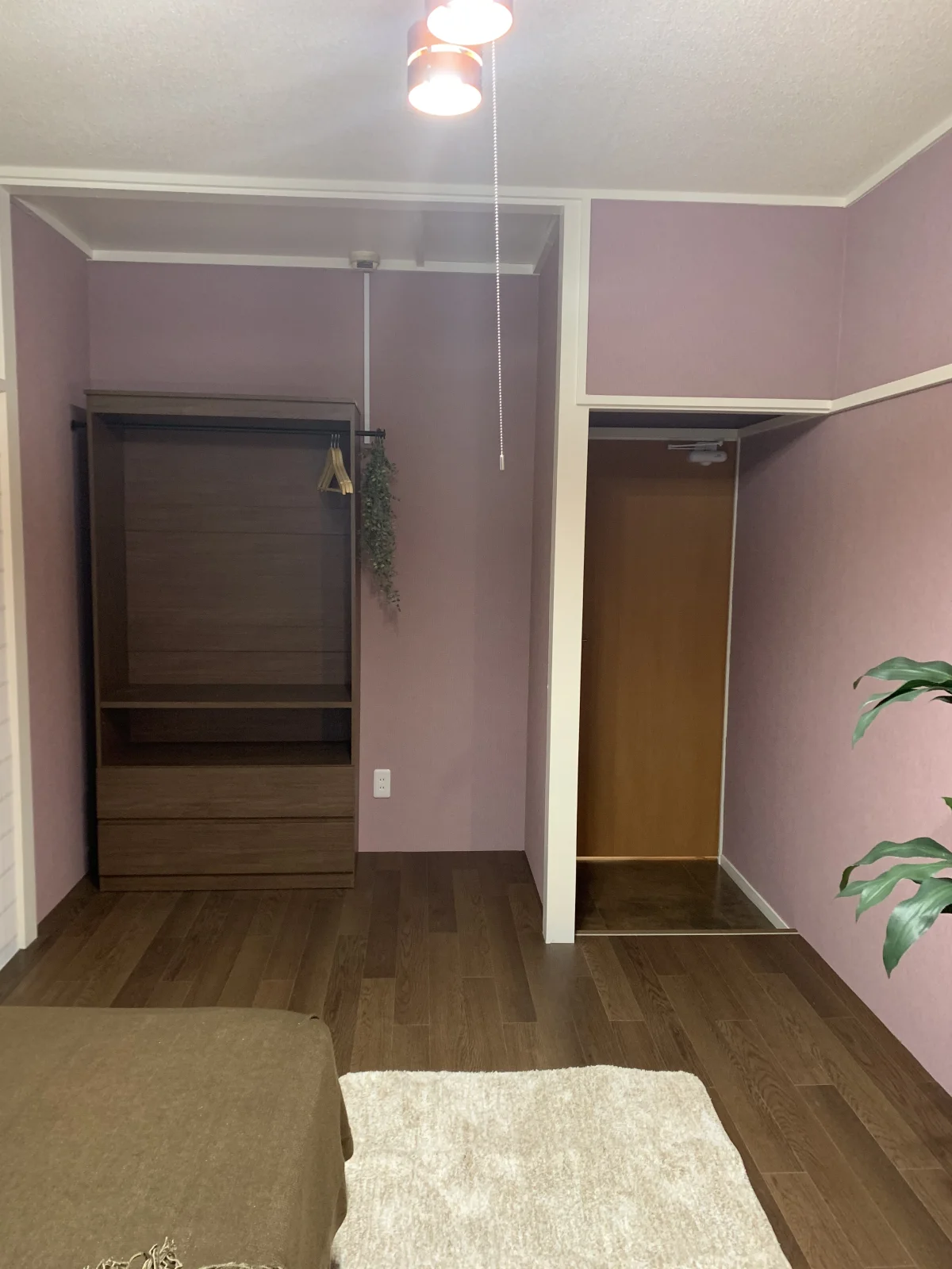 お部屋の収納棚