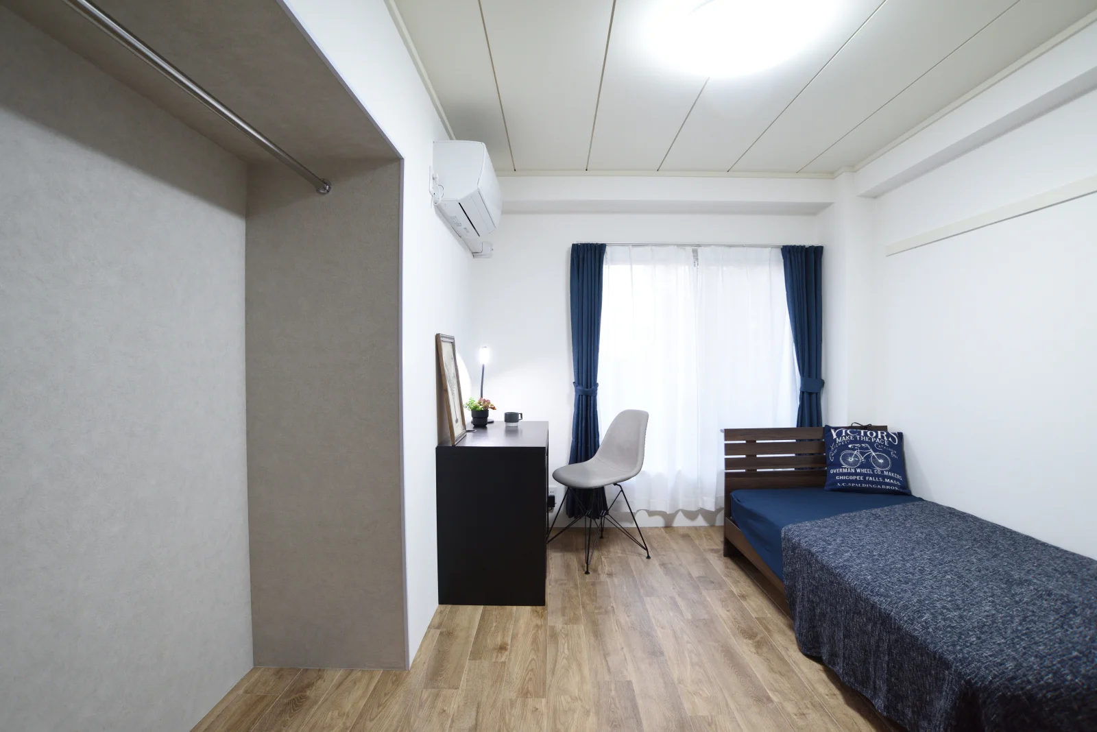 お部屋の一例。広さは5.9〜8.9畳です