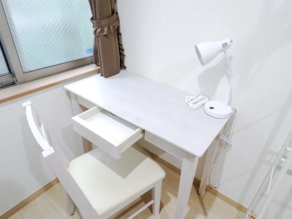 Furnished with appliances