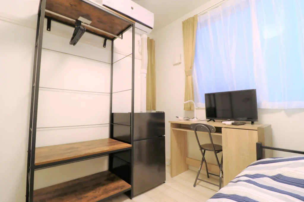 Furnished with appliances