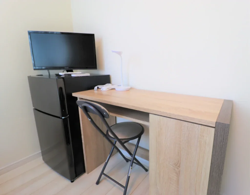 Furnished with appliances