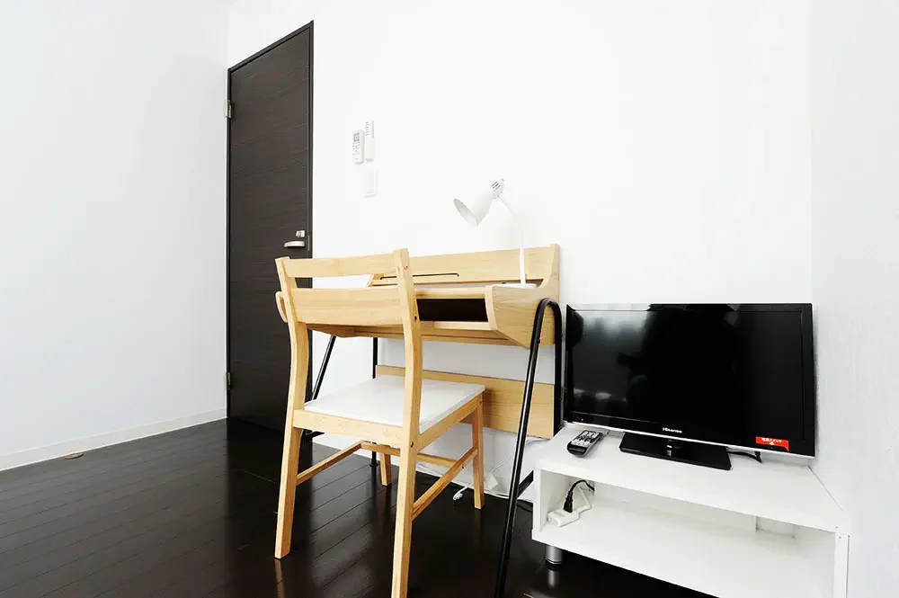 Furnished with furniture and appliances
