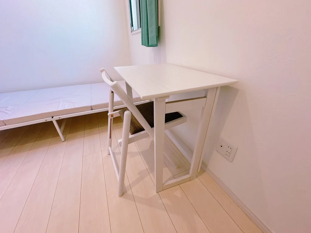 Furnished with furniture and appliances