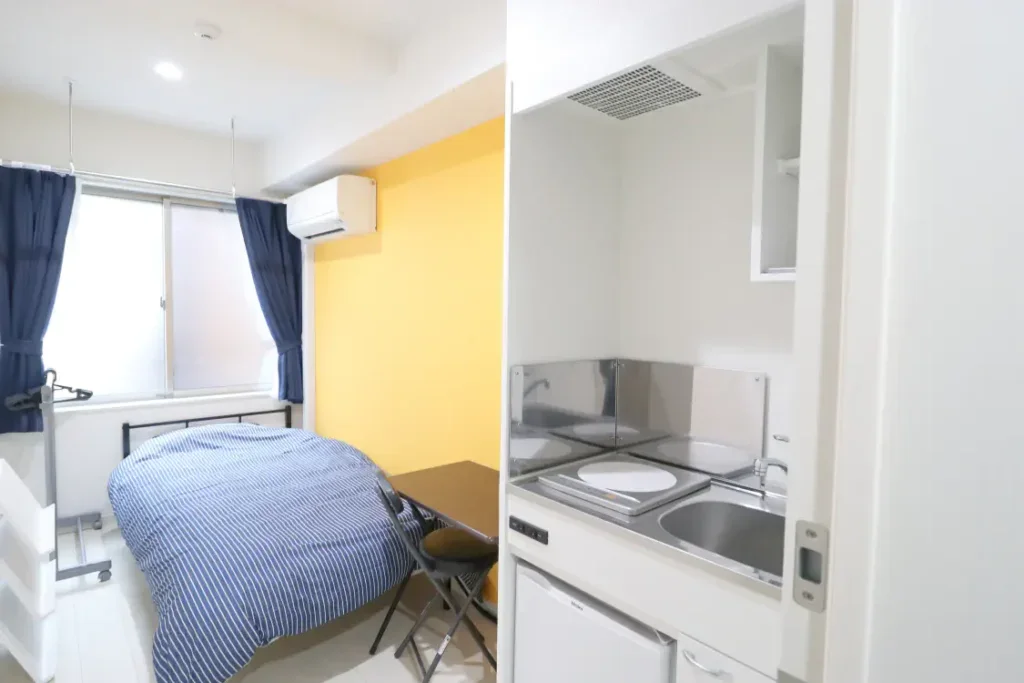 Furnished with appliances