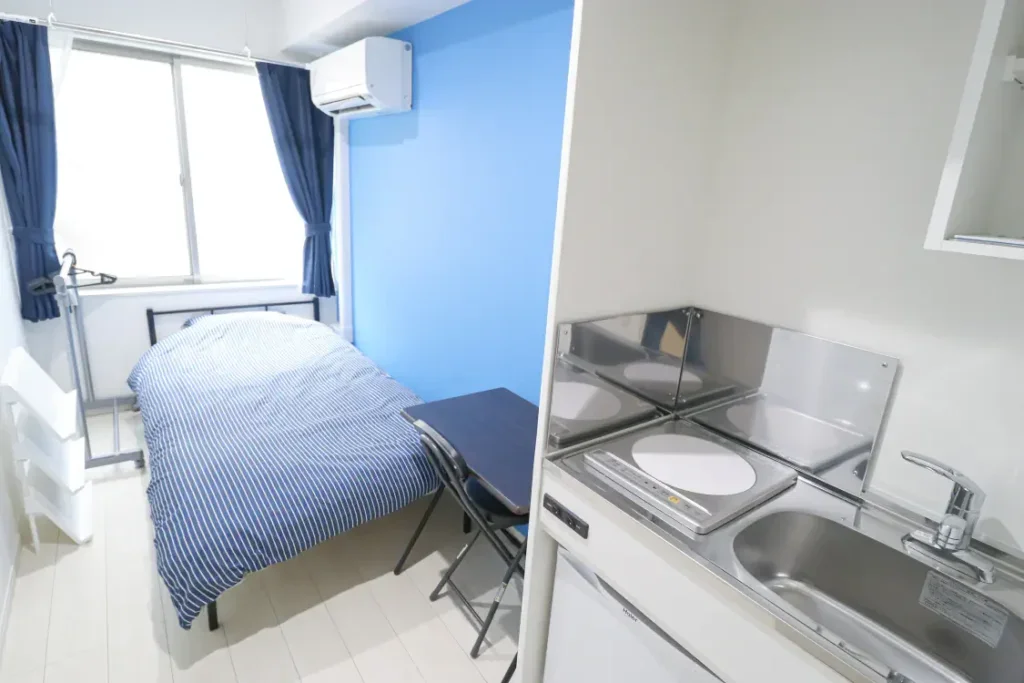 Furnished with appliances