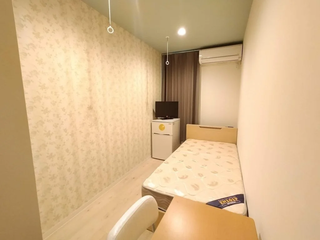 Furnished with furniture and appliances