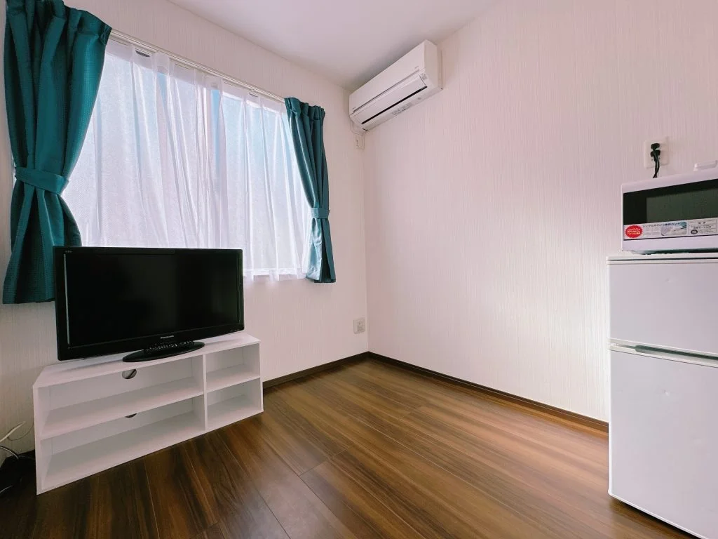 Furnished with furniture and appliances
