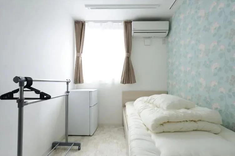 Furnished with appliances and furniture