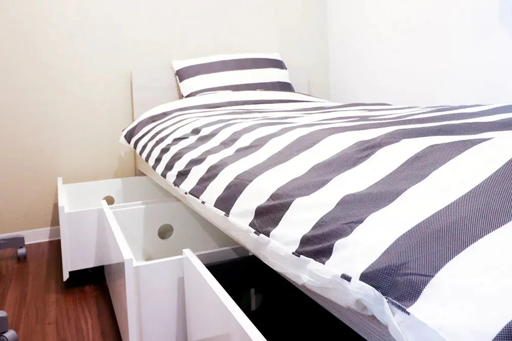 Furnished with appliances