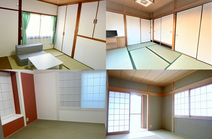 Japanese-style room in a share house