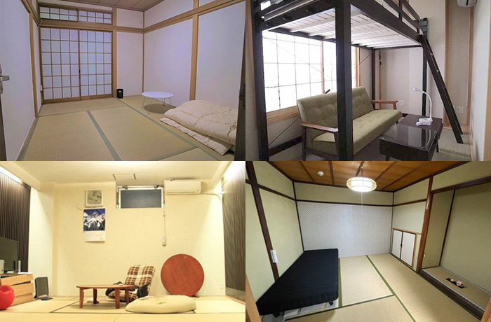 Japanese-style room in a share house