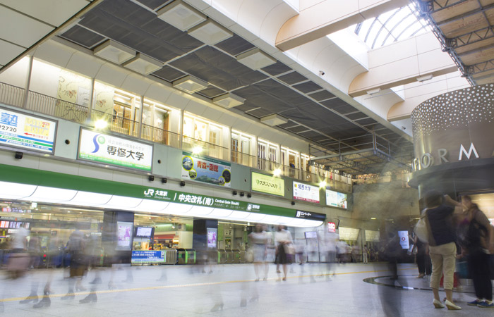 Inside Omiya Station
