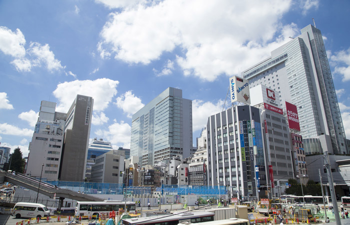 Shibuya undergoing redevelopment