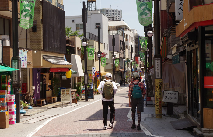北品川の商店街